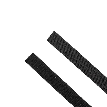 South Main Hardware 25 yard 1/2" Black Hook and Loop Roll, Speciality Tie 222205